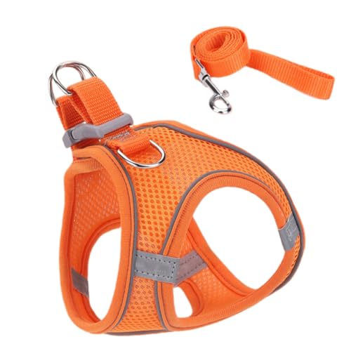 ETUCYNG Katzengeschirr, verstellbares Katzengeschirr zum Spazierengehen, für kleine, mittelgroße und große Haustiere, Weste, Halsband für Wandern, Rucksack, Training, Outdoor, Camping ETUCYNG Katzengeschirr, verstellbares Katzengeschirr zum Spazierengehen, für kleine, mittelgroße und große Haustiere, Weste, Halsband für Wandern, Rucksack, Training, Outdoor, Camping von ETUCYNG