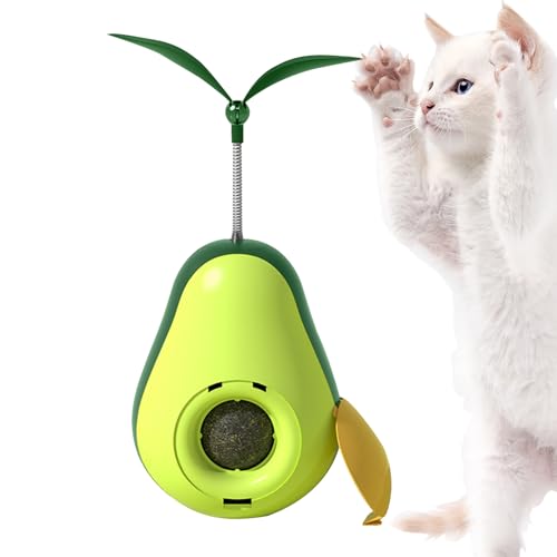 ETUCYNG Katzenminze-Katzenspielzeug – Avocado-Kauspielzeug für Katzen – stimulierendes, lustiges Katzenminze-gefülltes Haustierzubehör für Training, Belohnung, Spielen, Langeweile ETUCYNG Katzenminze-Katzenspielzeug – Avocado-Kauspielzeug für Katzen – stimulierendes, lustiges Katzenminze-gefülltes Haustierzubehör für Training, Belohnung, Spielen, Langeweile von ETUCYNG