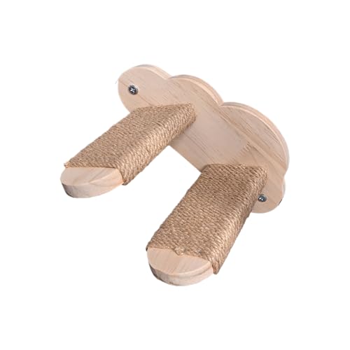 ETUCYNG Katzentreppe für die Wand | Holz-Katzenleiter Kletterstufen – elegante montierte Treppenmöbel Kätzchenregale für Wohnzimmer, Balkon, Innenbereich von ETUCYNG