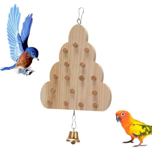ETUCYNG Vogel-Kauspielzeug | Mehrzweck- -Puzzle-Spielzeug, Kaublock, stabiler Vogelspielplatz, Kleintier-Aktivitätsspiel für Sardellen, Sittiche von ETUCYNG