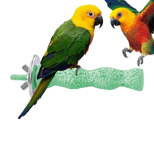 ETUCYNG Vogel-Sitzstangen | Sitzstange für Vogelkäfig – Training Übung Pfotenschleifen Kaustab für Sittiche, Nymphensittiche, kleine Wellensittiche, Lovebirds von ETUCYNG