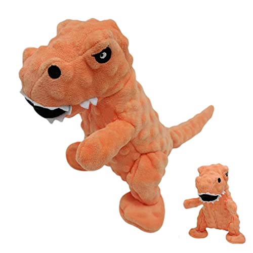 EUBEISAQI Grunzendes Dinosaurier-Hundespielzeug,Grunzendes Dinosaurier-Hundespielzeug, das für kleine, mittelgroße Hunde grunzt | Linderung von Stress für Hunde- und Welpen-Kauspielzeug, niedlicher von EUBEISAQI