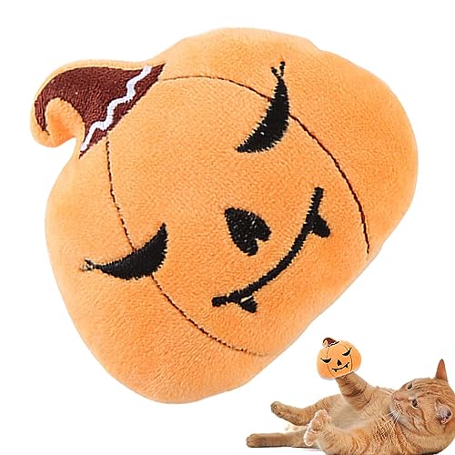 EUBEISAQI Katzenminze-Spielzeug für Indoor-Katzen | Halloween-Katzenminze-Spielzeug, interaktives Katzen-Kauplüsch, süßes und weiches Beißzubehör, Katzenspielzeug, Kätzchen-Kicker-Spielzeug, EUBEISAQI Katzenminze-Spielzeug für Indoor-Katzen | Halloween-Katzenminze-Spielzeug, interaktives Katzen-Kauplüsch, süßes und weiches Beißzubehör, Katzenspielzeug, Kätzchen-Kicker-Spielzeug, von EUBEISAQI