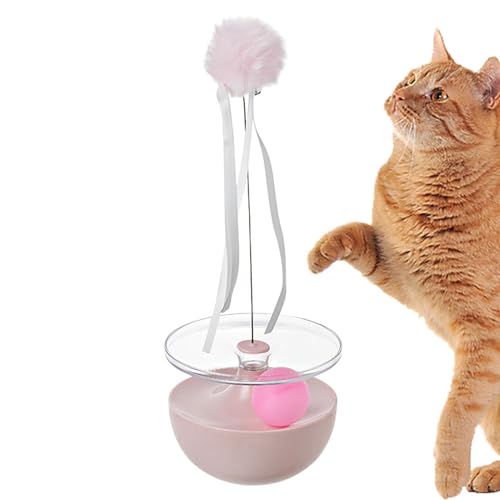 EUBEISAQI Katzenspielzeug für kleine Katzen, interaktives Kätzchen-Spielzeug, Indoor-Katzen- -Spielzeug mit Ball und Band, Katzenspielzeug, Katzenzubehör EUBEISAQI Katzenspielzeug für kleine Katzen, interaktives Kätzchen-Spielzeug, Indoor-Katzen- -Spielzeug mit Ball und Band, Katzenspielzeug, Katzenzubehör von EUBEISAQI