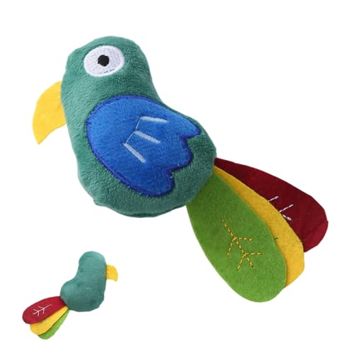EUBEISAQI Papageien-Katzenspielzeug, Plüsch-Kauspielzeug, Kuh-Design, unterhaltsames Katzenminze-Spielzeug für Teaser, unterhaltsam, interaktiv, für kleine Katzen geeignet EUBEISAQI Papageien-Katzenspielzeug, Plüsch-Kauspielzeug, Kuh-Design, unterhaltsames Katzenminze-Spielzeug für Teaser, unterhaltsam, interaktiv, für kleine Katzen geeignet von EUBEISAQI