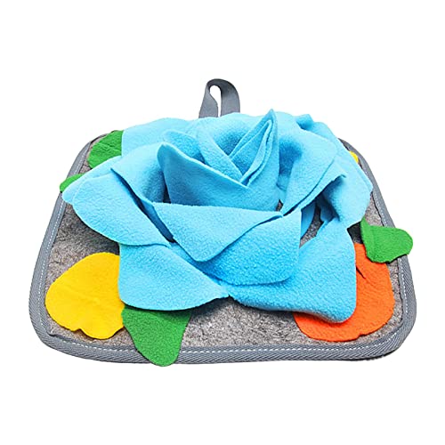 EUBEISAQI Schnüffelmatte für Kaninchen, 30 x 29 cm, Spielzeug für Kaninchen, um beschäftigt zu bleiben | Hundefuttermatte, Schnüffelmatte, interaktives Hunde-Puzzle-Spielzeug, Bereicherung Nasenarbeit, Futterspiele zur Druckentlastung EUBEISAQI Schnüffelmatte für Kaninchen, 30 x 29 cm, Spielzeug für Kaninchen, um beschäftigt zu bleiben | Hundefuttermatte, Schnüffelmatte, interaktives Hunde-Puzzle-Spielzeug, Bereicherung Nasenarbeit, Futterspiele zur Druckentlastung von EUBEISAQI