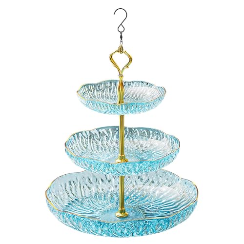 Hangable Bird Bath Bowl - 3 Schicht Garten Birdbad Tablett im Freien Wildtier Birdbad Tablett | S-förmiger Haken Vogelfutterteller Futterwasserschale für Terrassengarten Hinterhof Hangable Bird Bath Bowl - 3 Schicht Garten Birdbad Tablett im Freien Wildtier Birdbad Tablett | S-förmiger Haken Vogelfutterteller Futterwasserschale für Terrassengarten Hinterhof von EUBEISAQI
