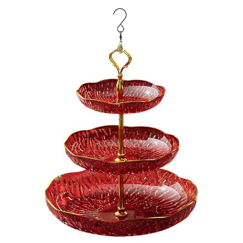Hangable Bird Bath Bowl - 3 Schicht Garten Birdbad Tablett im Freien Wildtier Birdbad Tablett | S-förmiger Haken Vogelfutterteller Futterwasserschale für Terrassengarten Hinterhof Hangable Bird Bath Bowl - 3 Schicht Garten Birdbad Tablett im Freien Wildtier Birdbad Tablett | S-förmiger Haken Vogelfutterteller Futterwasserschale für Terrassengarten Hinterhof von EUBEISAQI