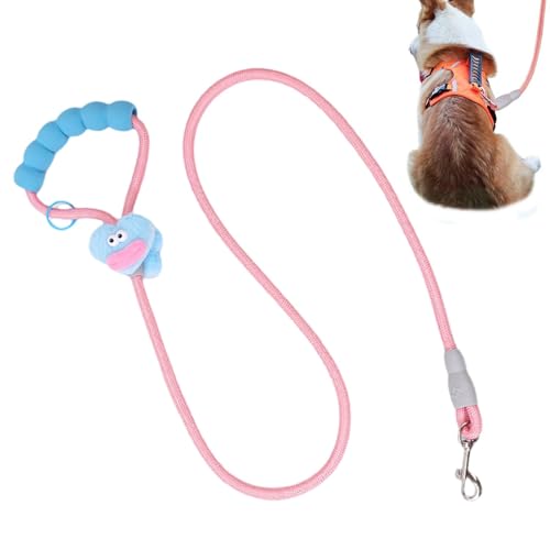 Hundetrainingsschnur, Hundeleinenkabel | Ergonomisches Griffdesign für Hundekabel,Pet Supplies Hundekordel mit Wurstmaul-Dekoration für Hund, Welpe, Katze Hundetrainingsschnur, Hundeleinenkabel | Ergonomisches Griffdesign für Hundekabel,Pet Supplies Hundekordel mit Wurstmaul-Dekoration für Hund, Welpe, Katze von EUBEISAQI