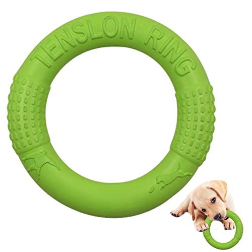Kauring für Hunde - Flying Ring Outdoor Puller Hundering Spielzeug | Hundespielzeug zum Apportieren für mittelgroße und große Rassen, schwimmendes Hundespielzeug für Training und Wasserholen von EUBEISAQI