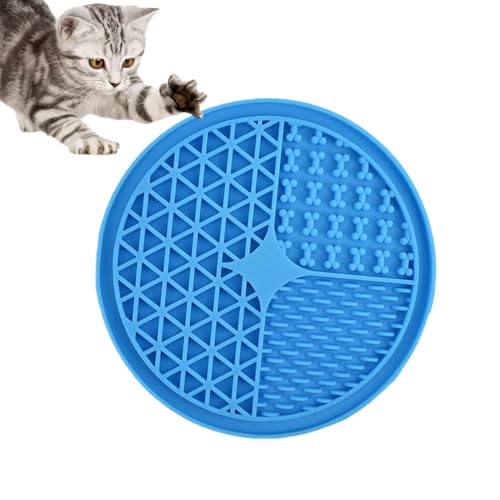 Leckmatte für Hunde, lebensmittelecht, langsames Fressen und Leckmatte, rutschfest, unterhält Haustiere und verlangsamt das Fressen für Haustiere, Katzen, Hunde von EUBEISAQI