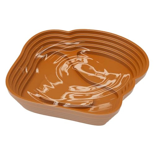 Tortoise Water Bowl | Terrariumschalen Schildkröte Fütterungsgerichte Anti -Rutsch -Schildkröte Badepool - Aquariumverzier, Schlangenwasserschale Wasserfutter für Schildkröte, bärtiger Drache Tortoise Water Bowl | Terrariumschalen Schildkröte Fütterungsgerichte Anti -Rutsch -Schildkröte Badepool - Aquariumverzier, Schlangenwasserschale Wasserfutter für Schildkröte, bärtiger Drache von EUBEISAQI