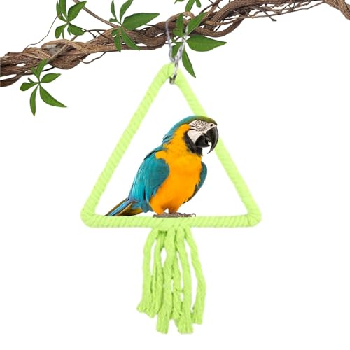 Vogelschaukeln für Sittiche - Kauvogel Schaukel Ständer - Vogelstange Ständer Starker Griff für Nymphensittiche Wellensittiche Sittich Vogelschaukeln für Sittiche - Kauvogel Schaukel Ständer - Vogelstange Ständer Starker Griff für Nymphensittiche Wellensittiche Sittich von EUBEISAQI