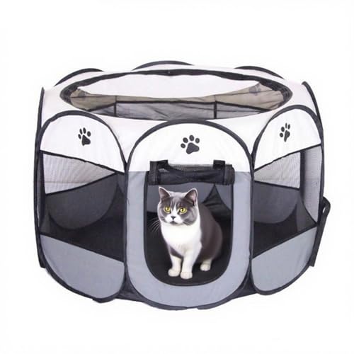 Welpenauslauf 74x74x43 cm – WelpenLaufstall Faltbarer Laufstall für Hunde & Katzen – Hasengehege & Kaninchengehege – Sicherer Kleintierlaufstall für Wohnung & Outdoor Welpenauslauf 74x74x43 cm – WelpenLaufstall Faltbarer Laufstall für Hunde & Katzen – Hasengehege & Kaninchengehege – Sicherer Kleintierlaufstall für Wohnung & Outdoor von EUBSWA