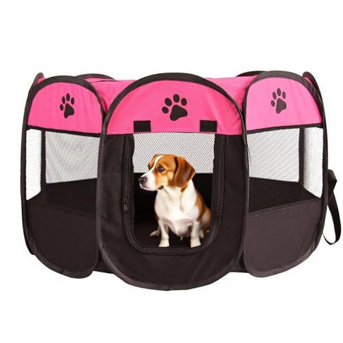 Welpenauslauf 74x74x43 cm – WelpenLaufstall Faltbarer Laufstall für Hunde & Katzen – Hasengehege & Kaninchengehege – Sicherer Kleintierlaufstall für Wohnung & Outdoor Welpenauslauf 74x74x43 cm – WelpenLaufstall Faltbarer Laufstall für Hunde & Katzen – Hasengehege & Kaninchengehege – Sicherer Kleintierlaufstall für Wohnung & Outdoor von EUBSWA