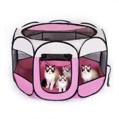 Welpenauslauf 74x74x43 cm – WelpenLaufstall Faltbarer Laufstall für Hunde & Katzen – Hasengehege & Kaninchengehege – Sicherer Kleintierlaufstall für Wohnung & Outdoor Welpenauslauf 74x74x43 cm – WelpenLaufstall Faltbarer Laufstall für Hunde & Katzen – Hasengehege & Kaninchengehege – Sicherer Kleintierlaufstall für Wohnung & Outdoor von EUBSWA