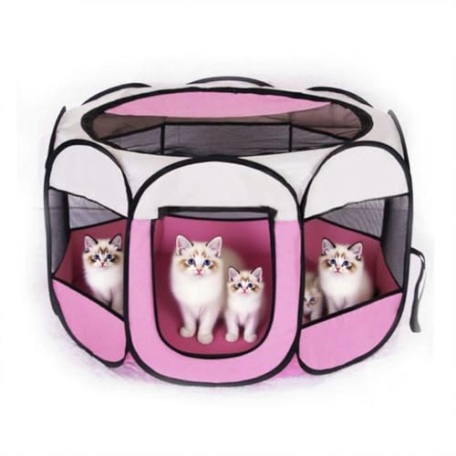 Welpenauslauf Hundegitter 74x74x43 cm faltbar – Laufstall für Welpen & kleine Hunde – Hundegehege für Zuhause, Outdoor – XXL Hundeauslauf mit Tür – Robuster Metallkäfig für Welpenbox Welpenauslauf Hundegitter 74x74x43 cm faltbar – Laufstall für Welpen & kleine Hunde – Hundegehege für Zuhause, Outdoor – XXL Hundeauslauf mit Tür – Robuster Metallkäfig für Welpenbox von EUBSWA