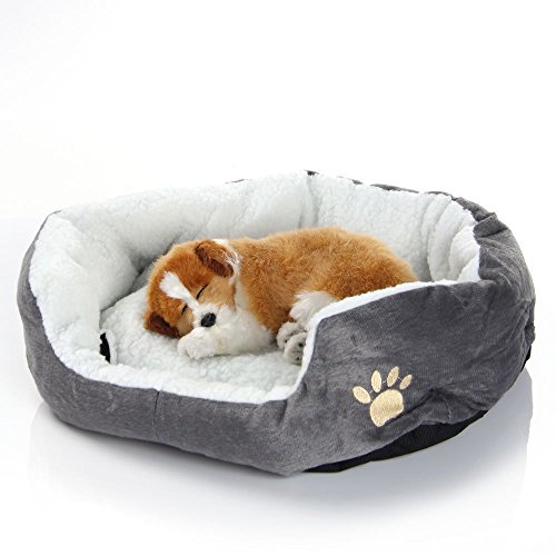 YYCFB Hundebett/Katzenbett mit verdickter PP-Baumwolle, Hundehöhlenbett und Sofa, geeignet für kleine Welpen und Katzen von YYCFB