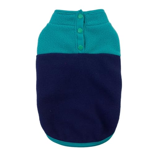 Fleece-Hundekleidung für kleine Hunde, warme Welpenweste für Frühling und Herbst, gemütliche Katzen- und Hundejacke für Shih Tzu, Chihuahua, Französische Bulldogge, Mops, weicher Haustiermantel für von EUIYCBA
