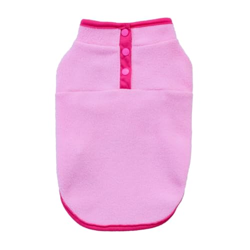 Fleece-Hundekleidung für kleine Hunde, warme Welpenweste für Frühling und Herbst, gemütliche Katzen- und Hundejacke für Shih Tzu, Chihuahua, Französische Bulldogge, Mops, weicher Haustiermantel für von EUIYCBA