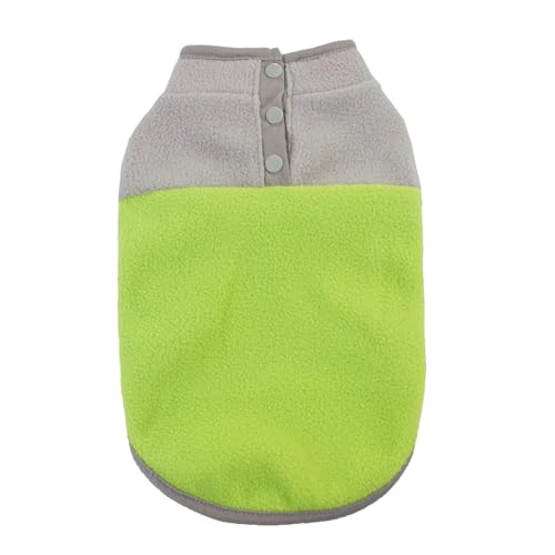 Fleece-Hundekleidung für kleine Hunde, warme Welpenweste für Frühling und Herbst, gemütliche Katzen- und Hundejacke für Shih Tzu, Chihuahua, Französische Bulldogge, Mops, weicher Haustiermantel für von EUIYCBA