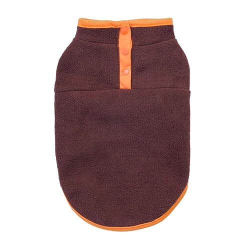 Fleece-Hundekleidung für kleine Hunde, warme Welpenweste für Frühling und Herbst, gemütliche Katzen- und Hundejacke für Shih Tzu, Chihuahua, Französische Bulldogge, Mops, weicher Haustiermantel für von EUIYCBA