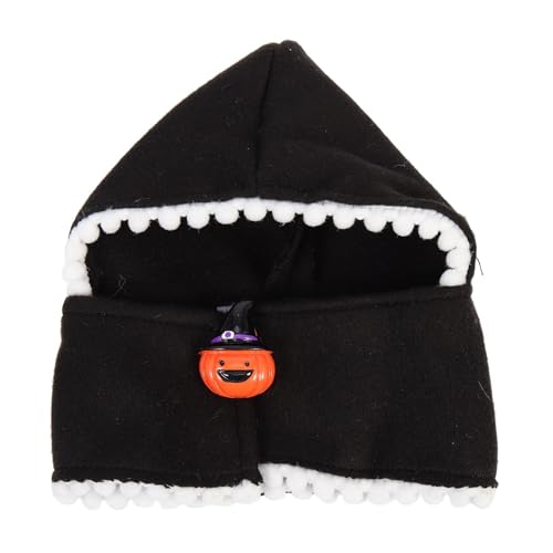Hasen-Weihnachtsmütze – Baumwolle Hasenohren Kopfbedeckung für Kleintiere, Meerschweinchen, Hamster – festliche Party-Foto-Requisiten & Dekorationszubehör (schwarz) von EUIYCBA
