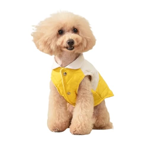 Hunde- und Katzenmantel, warme Baumwollweste für Welpen und Haustiere, weiche Herbst-/Winterjacke mit verstellbaren Trägern, gemütliches Hemd für kleine, mittelgroße Hunde und Katzen, mehrere Farben von EUIYCBA