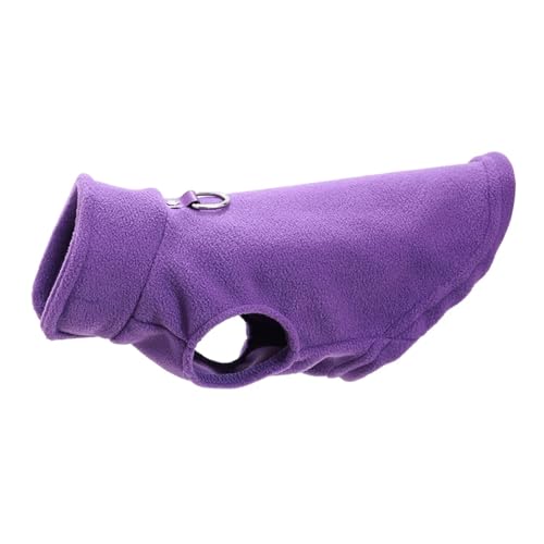 Hundemantel, warme Winter-Fleecejacke für kleine Hunde, Welpen und Kätzchen, weiche, warme Weste für Herbst und Winter, wasserabweisend, gemütlich, Thermo-Oberbekleidung für Chihuahua, Mops von EUIYCBA