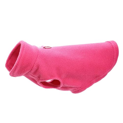 Hundemantel, warme Winter-Fleecejacke für kleine Hunde, Welpen und Kätzchen, weiche, warme Weste für Herbst und Winter, wasserabweisend, gemütlich, Thermo-Oberbekleidung für Chihuahua, Mops von EUIYCBA
