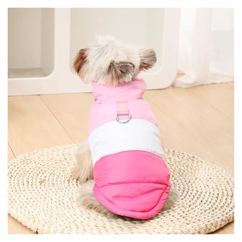Hundemantel für den Winter, warm, winddicht, für kleine Hunde, Welpen und Kätzchen, Fleece-Weste mit D-Ring, gemütliche Thermo-Haustierkleidung für Chihuahua, Französische Bulldogge, Katze, Herbst und von EUIYCBA