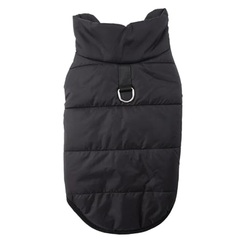 Wasserdichter Hundemantel mit Fleecefutter für kleine Hunde und Katzen, warme Winter-Welpenjacke, Weste für Chihuahua, Yorkshire Terrier, dicker Thermo-Regenmantel für Haustiere, Overalls (Größe Guide von EUIYCBA