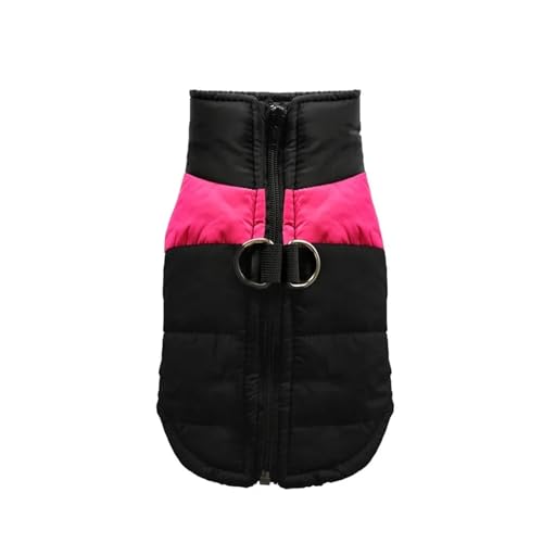 Wasserdichter und warmer Hundemantel, gepolsterte Winterweste mit Reißverschluss, reflektierende Hundejacke für kleine, mittelgroße und große Rassen, Thermokleidung für Spaziergänge im Freien, Regen von EUIYCBA