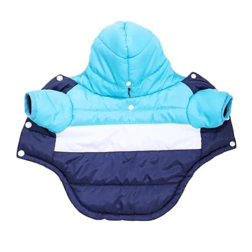 Winter-Hundejacke für kleine Hunde, warmer und wasserdichter Mantel mit Kapuze für Yorkshire, Chihuahua, Welpen und Katzen, winddichte Haustierkleidung für kleine bis mittelgroße Rassen, gemütliches von EUIYCBA