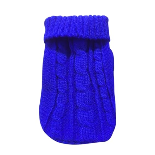 Winter-Hundepullover – warmer Wollstrickpullover für kleine und mittelgroße Hunde (Chihuahua, Yorkie) und Katzen, weiches Fleece-gefüttertes Hunde-T-Shirt, gemütliche Herbst-/Winter-Haustierkleidung von EUIYCBA