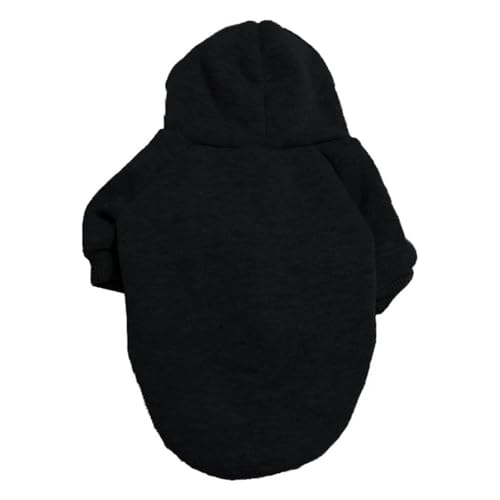 Winter-Kapuzenpullover für Hunde, sportliches, warmes Sweatshirt für kleine, mittelgroße und große Hunde, gemütlicher Fleece-gefütterter Kapuzenmantel für Herbst und Winter, Welpen- und von EUIYCBA