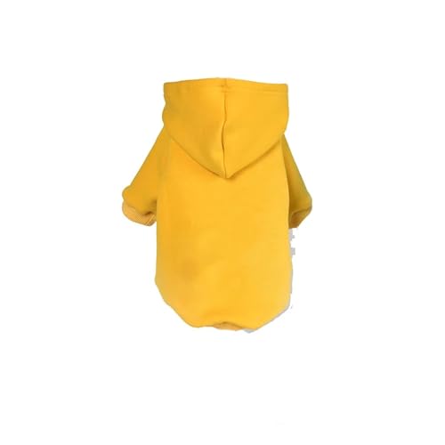 Winter-Kapuzenpullover für Hunde, sportliches, warmes Sweatshirt für kleine, mittelgroße und große Hunde, gemütlicher Fleece-gefütterter Kapuzenmantel für Herbst und Winter, Welpen- und von EUIYCBA