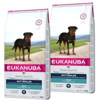 EUKANUBA Trockenfutter Hund Breed Specific Rottweiler Adult 2x12 kg von EUKANUBA