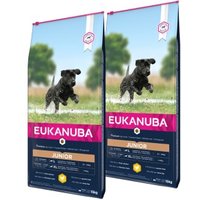 EUKANUBA Trockenfutter Hund Large Breed Junior, Huhn 2x15 kg von EUKANUBA