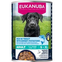 EUKANUBA Nassfutter Hund Adult Forelle und Süßkartoffel 6x400 g EUKANUBA Nassfutter Hund Adult Forelle und Süßkartoffel 6x400 g von EUKANUBA