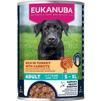EUKANUBA Nassfutter Hund Adult Pute und Karotte 6x400 g EUKANUBA Nassfutter Hund Adult Pute und Karotte 6x400 g von EUKANUBA