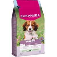 EUKANUBA Trockenfutter Hund, Junior, klein/mittelgroß, Lamm 12kg von EUKANUBA