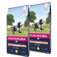 EUKANUBA Trockenfutter Hund Medium Breed Caring Senior 2x15 kg von EUKANUBA