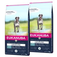 EUKANUBA Trockenfutter Hund Large Breed Adult, getreidefrei mit Fisch 2x12 kg von EUKANUBA