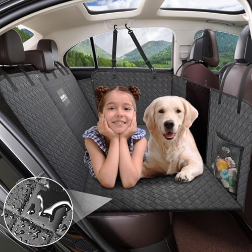 EULANT Hundedecke Auto Rückbank mit Harter Boden, Wasserdicht Hundesitz Auto Rückbank, Hunde Autositz Rückbank Kratzfest, Weit & rutschfest Reißverschlüsse & Hohe Tragfähigkeit EULANT Hundedecke Auto Rückbank mit Harter Boden, Wasserdicht Hundesitz Auto Rückbank, Hunde Autositz Rückbank Kratzfest, Weit & rutschfest Reißverschlüsse & Hohe Tragfähigkeit von EULANT