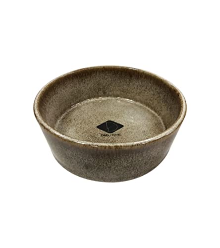 D&D Home Jasper Sand Futternapf 13,8 x 13,8 x 5,5 cm, Keramik, glasiert, hochwertig, strapazierfähig und stabil, für Nassfutter, Trockenfutter und Wasser, spülmaschinenfest D&D Home Jasper Sand Futternapf 13,8 x 13,8 x 5,5 cm, Keramik, glasiert, hochwertig, strapazierfähig und stabil, für Nassfutter, Trockenfutter und Wasser, spülmaschinenfest von D&D Home