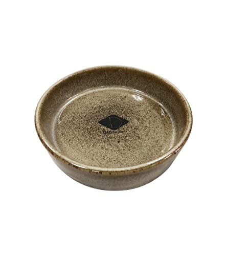 D&D Home, GAMELLE ET Wasserschale Jasper Kat Sand 200 ml – 13,5 x 13,5 x 4,5 cm, für die Fütterung Schüssel/Napf, Katze von EULIQUID