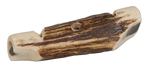 Eurohunt Hundepfeife Hirschhorn ca. 7cm Triller und Pfiff von GTK - Geweihe & Trophäen KRUMHOLZ
