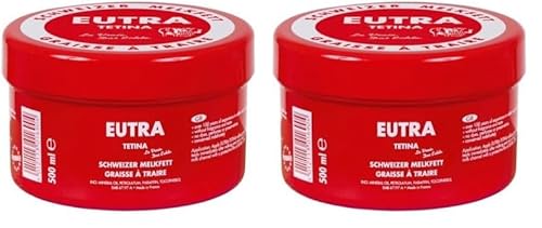 Eutra Tetina 1010500 Melkfett 500ml (Packung mit 2) von EUTRA
