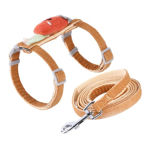 1 Set Hunde- und Katzenleine-Set Tanktops Welpengeschirr Kleintiere Spazierseil Haustiere Outdoor-Zubehör Haustierweste Leine Nove von EUTYRG